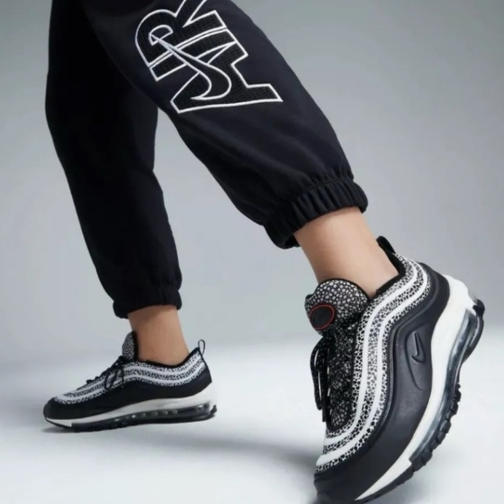 Nike Air Max 97 Safari Black/White – Size 6